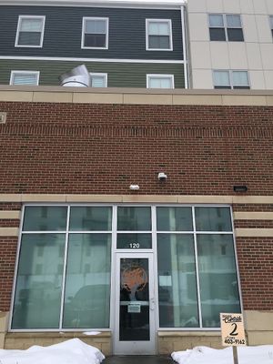 Rear entrance at Boss Chick N Beer in Berea