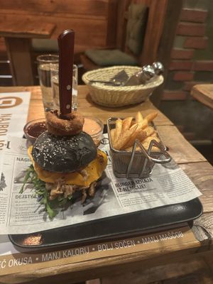 A la chicken burger  at Qulto - Slovenska in Maribor