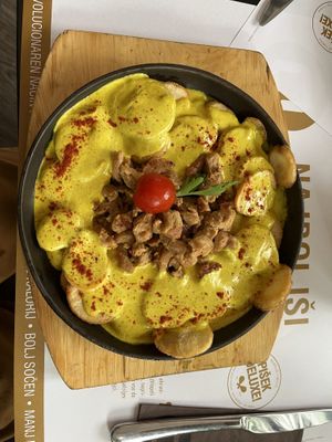 Vegan pan (veganska ponvica)  at Kavarna Q - Tabor in Maribor