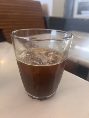 Iced americano   at The Village Coffee & Music in Utrecht