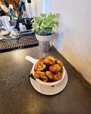 Bulgogi Fried Mushrooms at Nepenthe Brewing Co in Baltimore