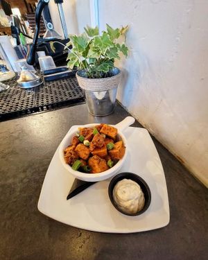 Crispy Buffalo Tofu at Nepenthe Brewing Co in Baltimore