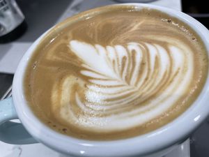 Oat flat white at Eden Cafe Clifton in Bristol