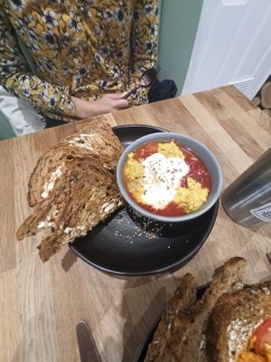 Shashuka at Eden Cafe Clifton in Bristol