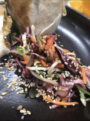 Elite level garnish at Eden Cafe Clifton in Bristol