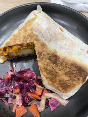 Breakfast burrito   at Eden Cafe Clifton in Bristol