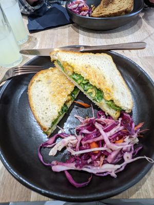 Coronation chickpea at Eden Cafe Clifton in Bristol