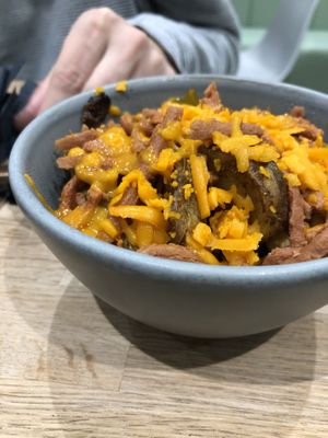 Loaded Potato  at Eden Cafe Clifton in Bristol