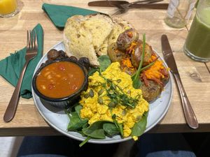 Breakfast at Eden Cafe Clifton in Bristol