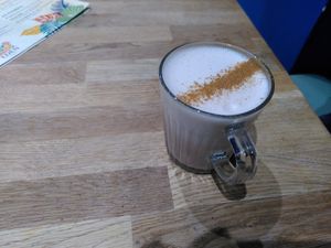 Chai latte at Eden Cafe Clifton in Bristol