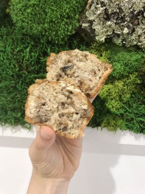    Carrot cake muffin  at Eden Cafe Clifton in Bristol