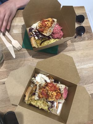 Quiche specials with salad  at Eden Cafe Clifton in Bristol