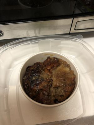 Salted caramel bread pudding  at Ve-Go in Charlotte