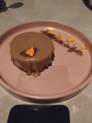 Cheesecake de doce de leite at Mudra in Buenos Aires
