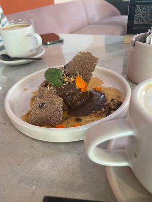 Flan  at Mudra in Buenos Aires