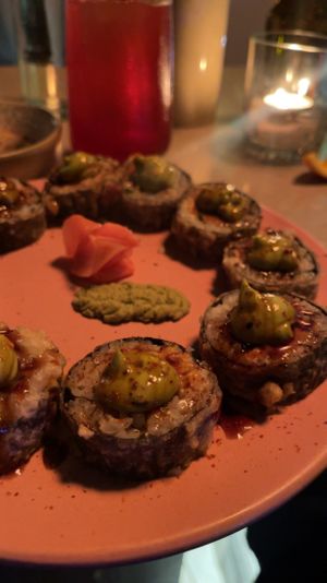 Sushi Tempura  at Mudra in Buenos Aires