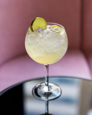 | MUDRÁ TONIC |

Gin | Tónica | Lima | Almíbar Orgánico de eneldo | Licor de Sauco at Mudra in Buenos Aires