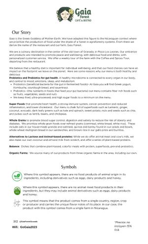  at Gaia Forest Cafe & Market in Granada