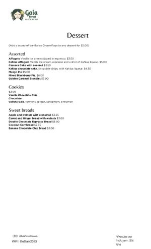  at Gaia Forest Cafe & Market in Granada