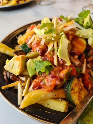 Fiesta loaded fries at Feed Me Fully Loaded in Nottingham