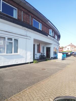 Shop front at Feed Me Fully Loaded in Nottingham