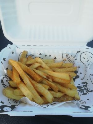 Fries at Feed Me Fully Loaded in Nottingham