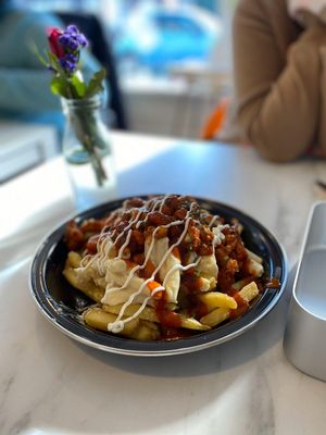 Fries topped with campfire comfort!  at Feed Me Fully Loaded in Nottingham