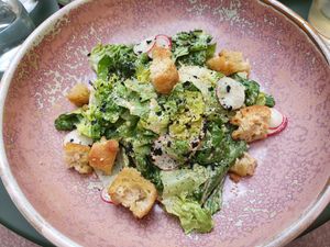 Caesar salad at Erpingham House in Brighton
