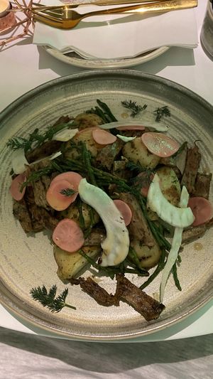 Best fake lamb I’ve had in years!  at Erpingham House in Brighton