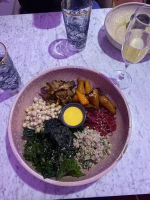 Buddha bowl at Erpingham House in Brighton