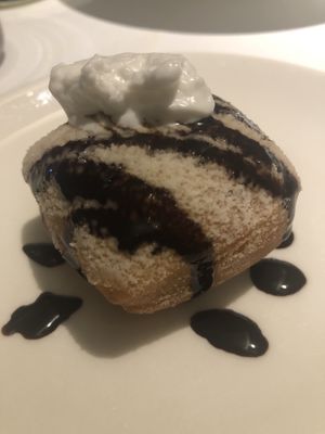 Yummm at Monty's Restaurant in Jakarta