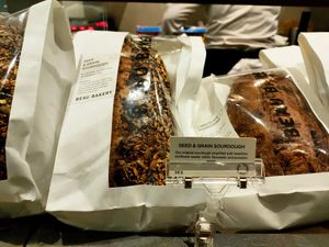 Seed and grain sourdough at Beau Bakery in Jakarta