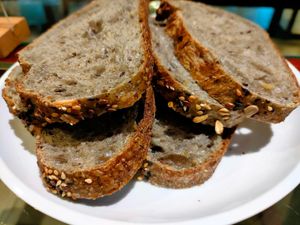 Seed and grain sourdough at Beau Bakery in Jakarta