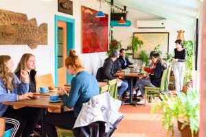 Atrium at Black Duck Cafe in Sackville