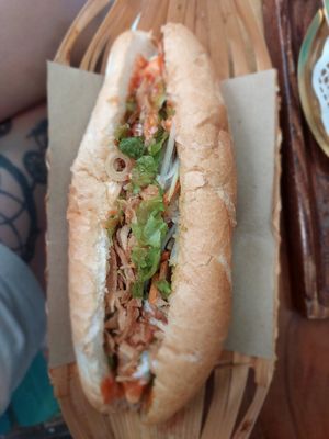 Bread vegetarian at An Bread & Cafe in Hanoi