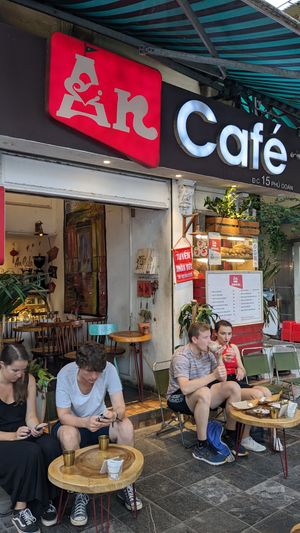 Exterior at An Bread & Cafe in Hanoi