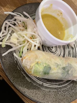 Vegan summerroll   at Nem Grill in Braunschweig