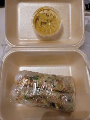 Vegane Sommerrollen at Nem Grill in Braunschweig