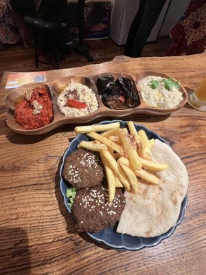   at Plantbased Egyptian Eatery in Istanbul