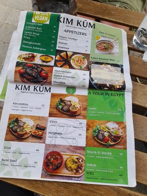  at Plantbased Egyptian Eatery in Istanbul