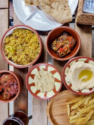 Breakfast at Plantbased Egyptian Eatery in Istanbul