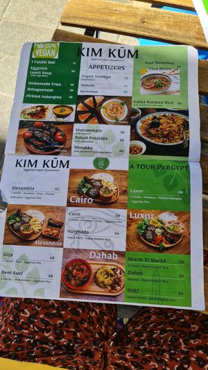  at Plantbased Egyptian Eatery in Istanbul