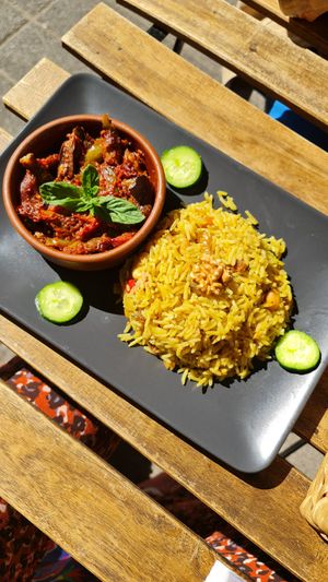  at Plantbased Egyptian Eatery in Istanbul