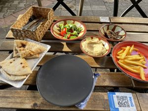   at Plantbased Egyptian Eatery in Istanbul