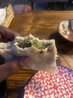 My own falafel wrap  at Plantbased Egyptian Eatery in Istanbul