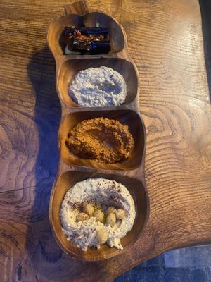 Mezze   at Plantbased Egyptian Eatery in Istanbul