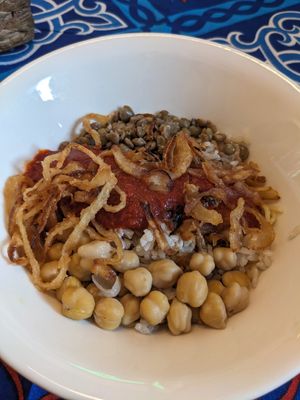  at Plantbased Egyptian Eatery in Istanbul