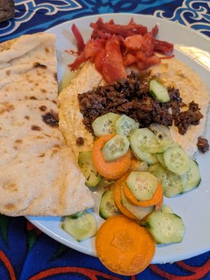  at Plantbased Egyptian Eatery in Istanbul