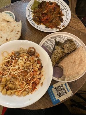   at Plantbased Egyptian Eatery in Istanbul