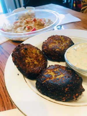 Egyptian Falafels at Plantbased Egyptian Eatery in Istanbul